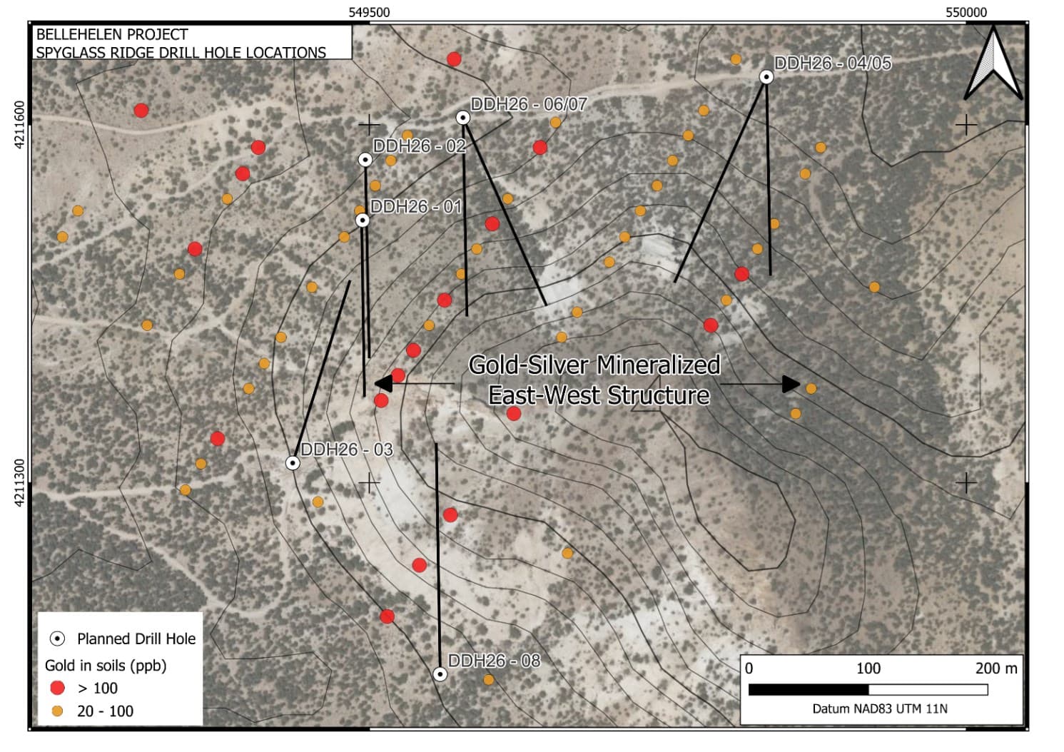 Excalibur Metals launches maiden drill program at Nye County Bellehelen site