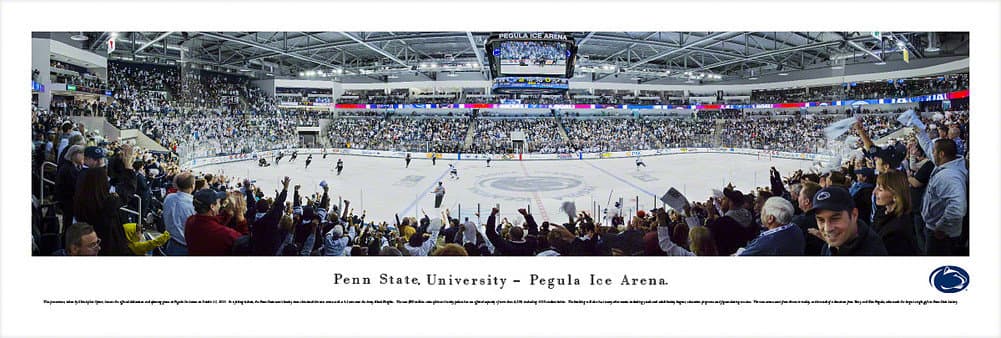 Penn State Men’s Hockey Unveils New Wear White Uniforms with Gray Stripes