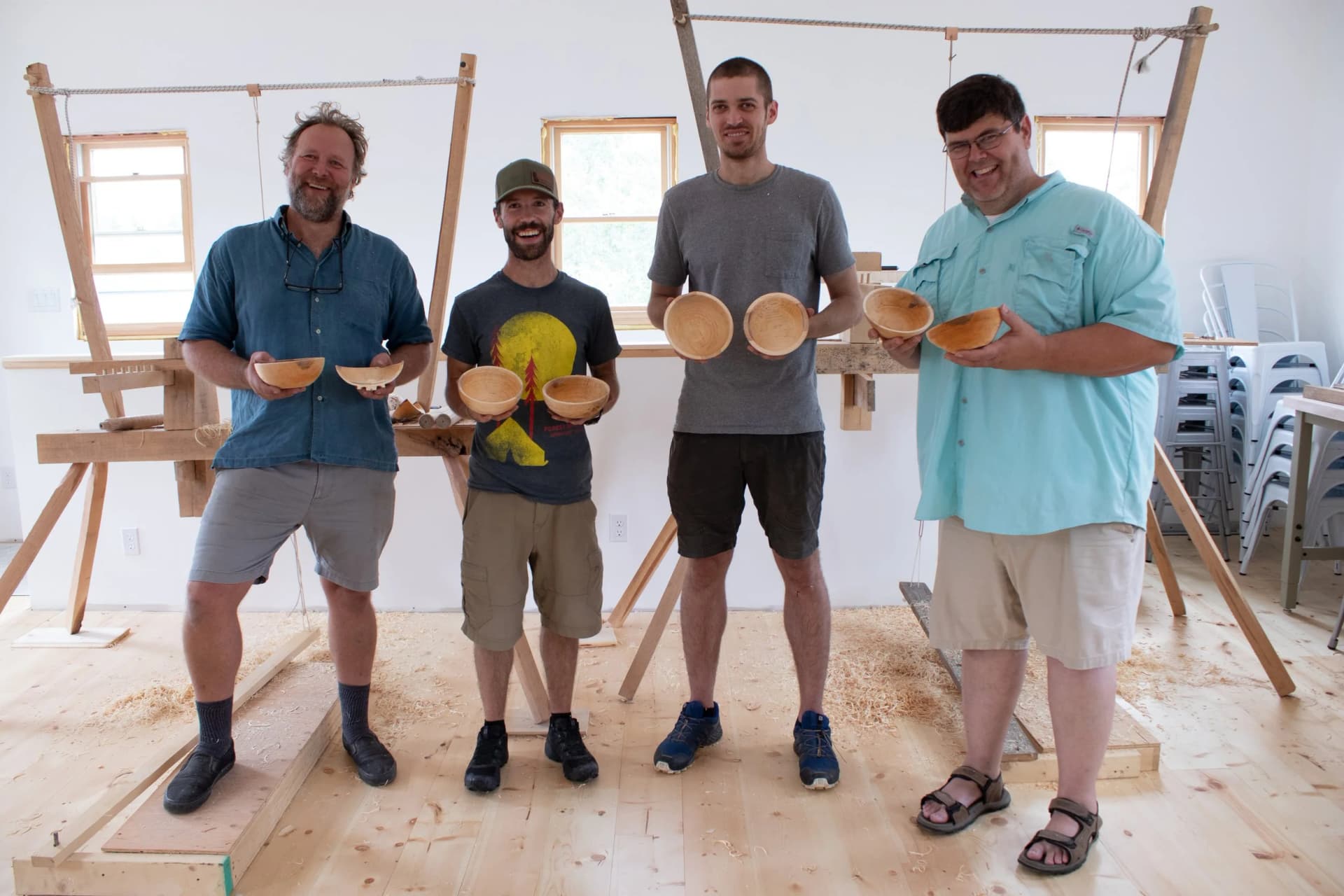 Eden Valley Woodturners to feature pole-lathe turning demo in May meeting