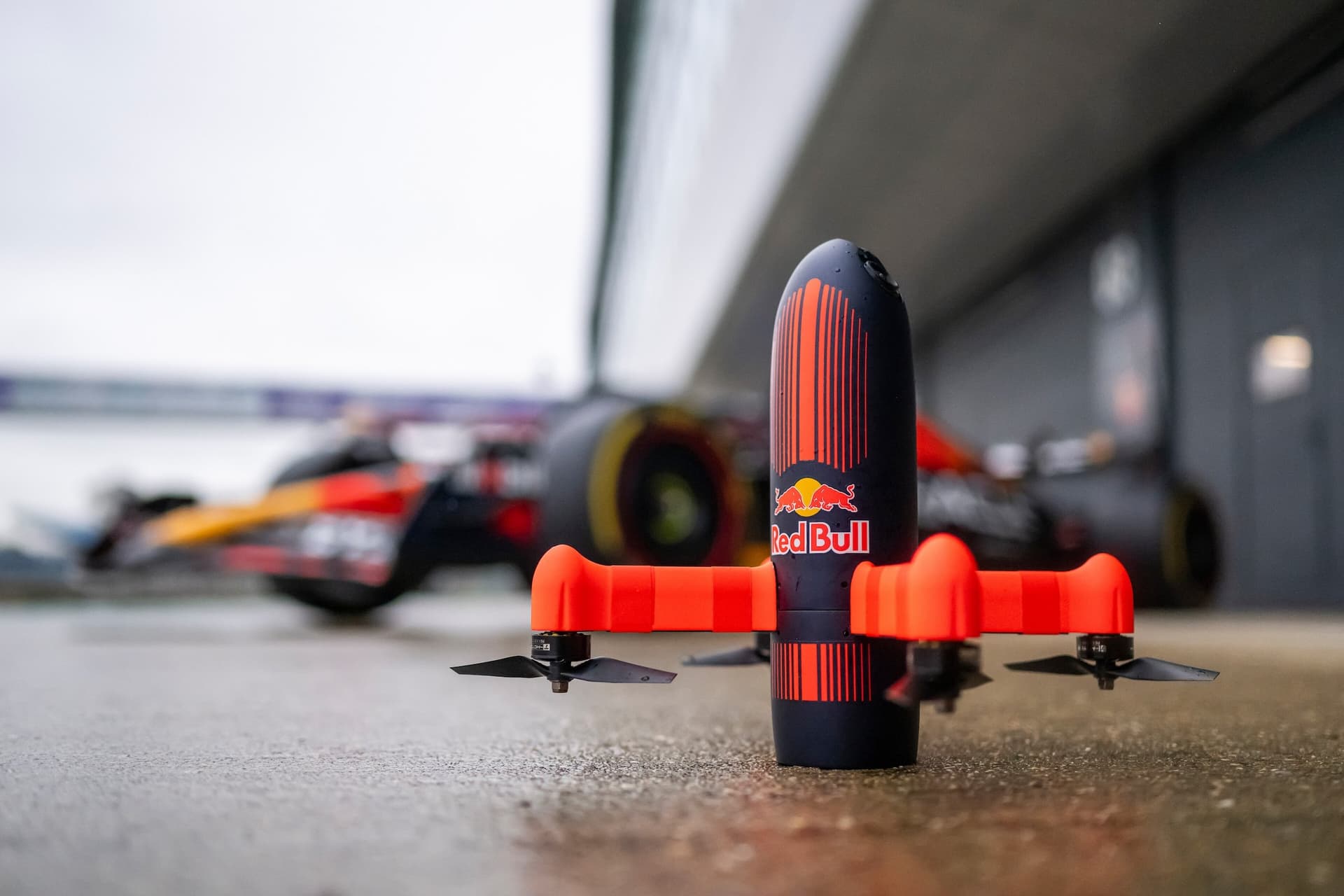 World's fastest filming drone keeps pace with Verstappen at Silverstone