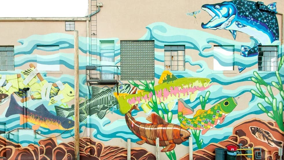 Downtown Laramie murals turn the city center into an open-air gallery