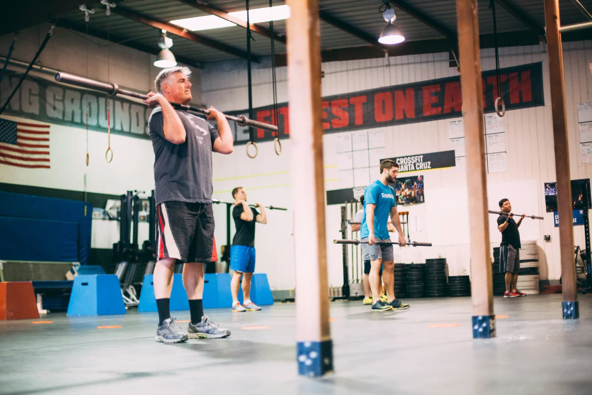 How CrossFit popularized barbell training and group workouts