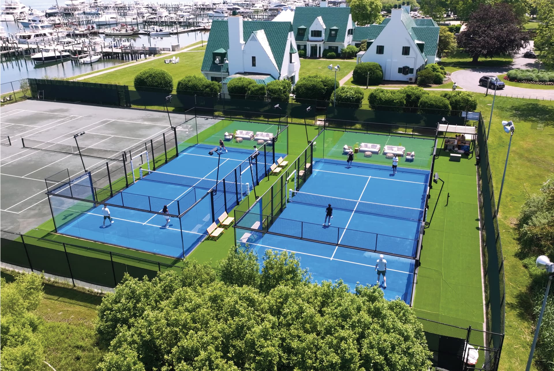 Privé Padel Targets Hamptons Resorts, Debuts Courts at Montauk Yacht Club