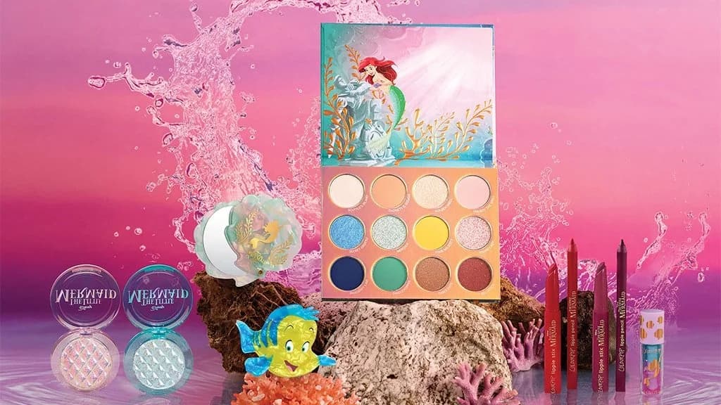 ColourPop's Disney Little Mermaid Beauty Collection Is the Perfect Nostalgic Gift