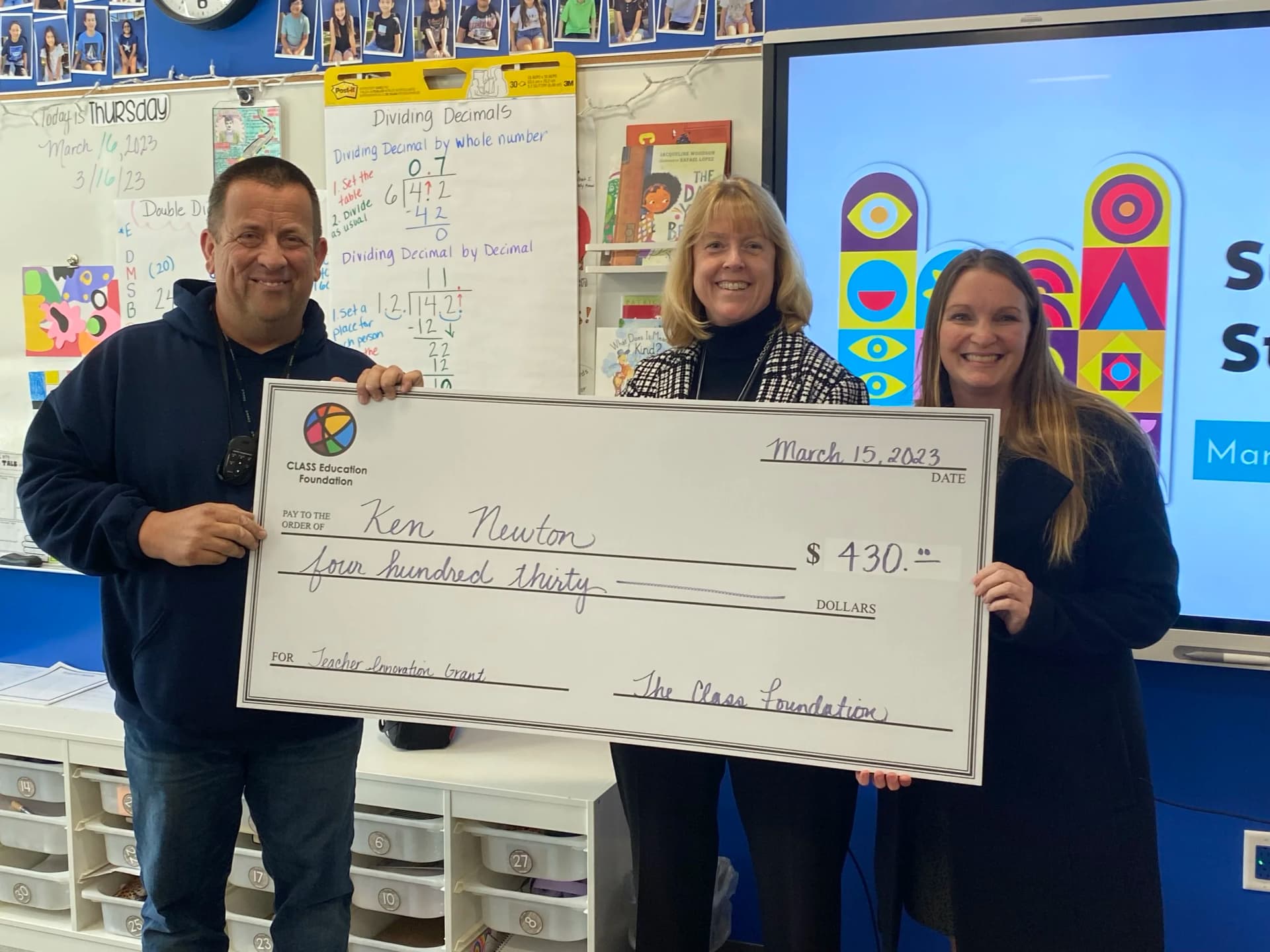 New Education Foundation boosts teachers, supports student development