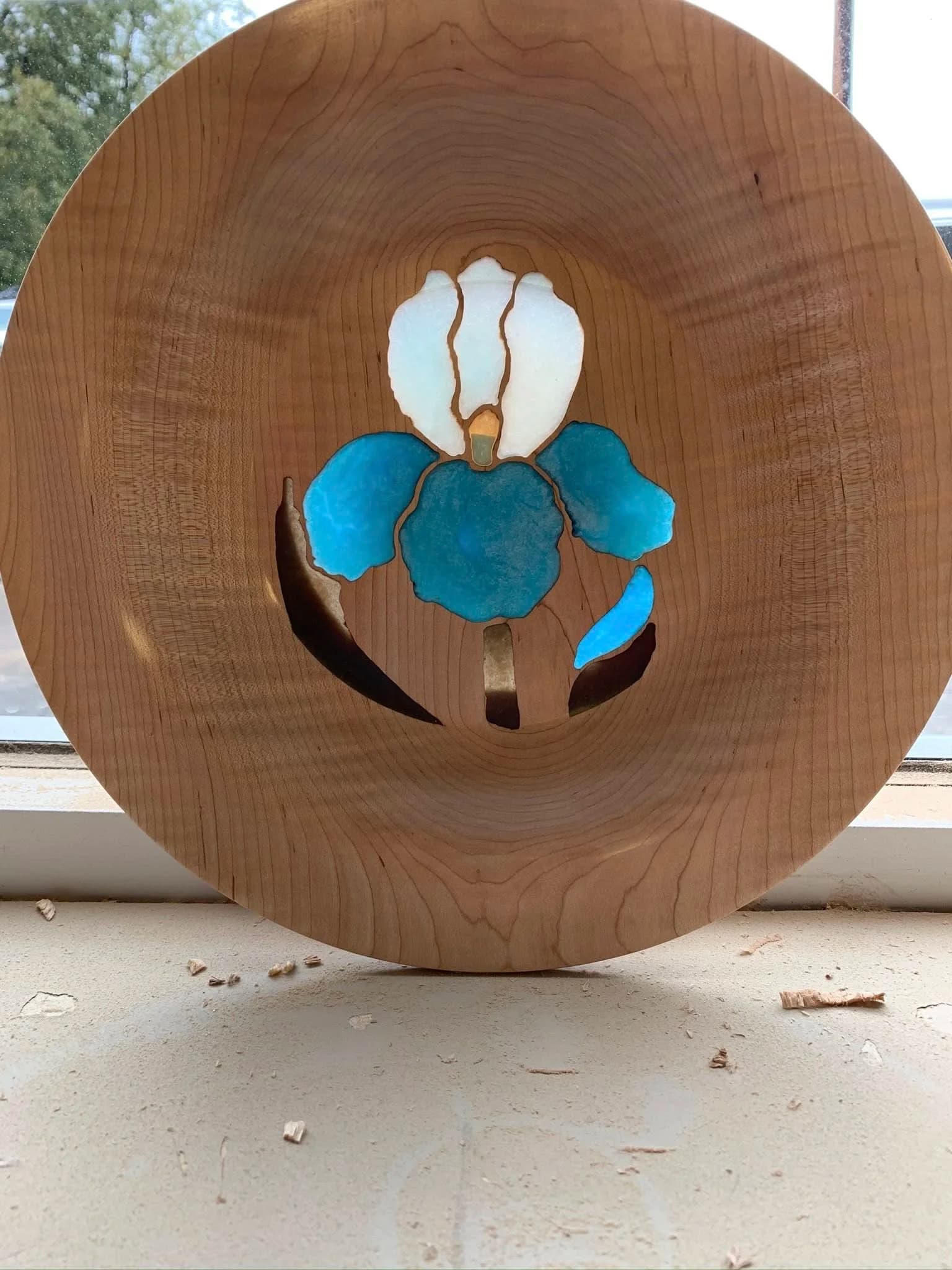 Blue Ridge Woodturners to showcase epoxy-enhanced bowl at June meeting