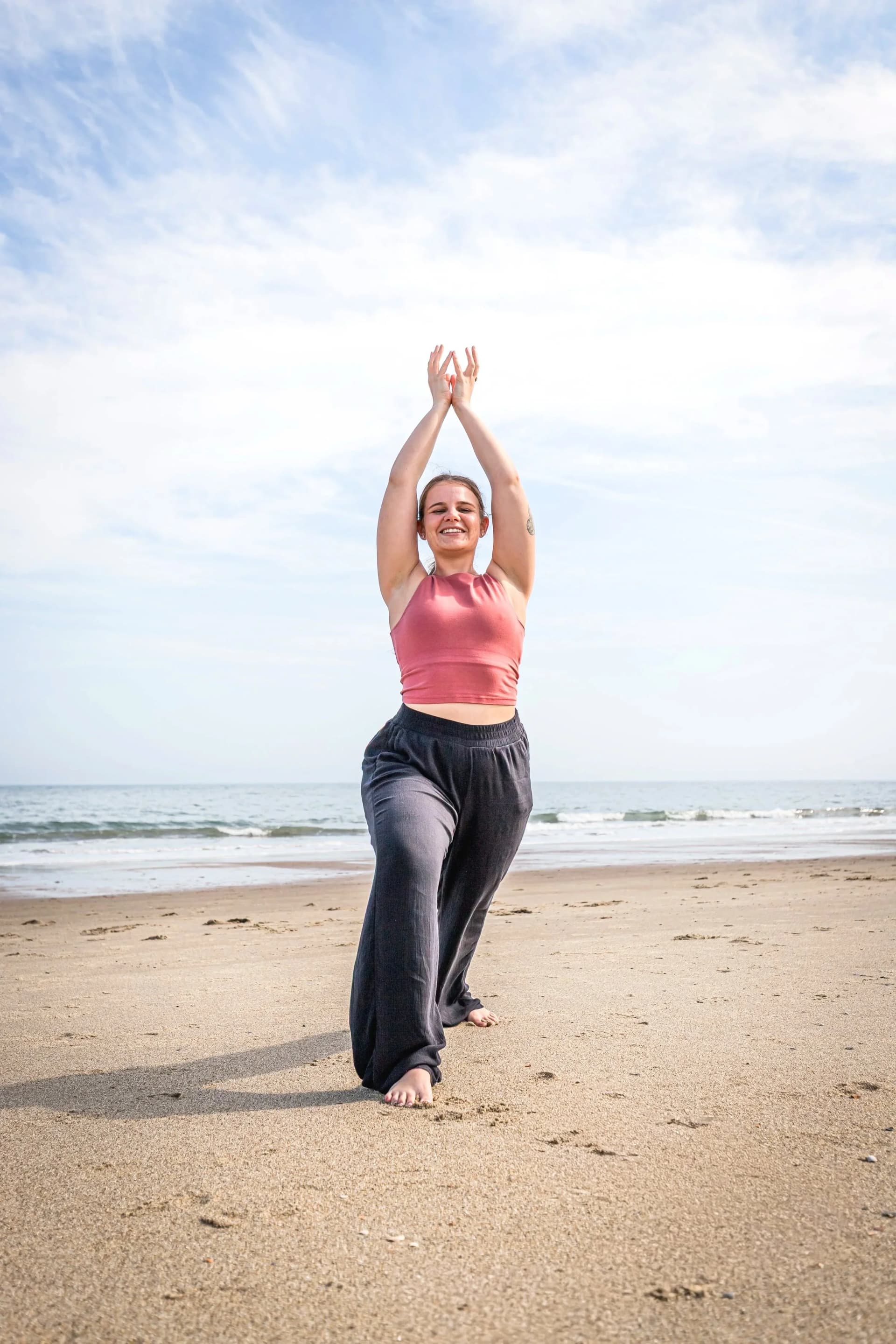 Tybee Island yoga class links shorebird poses to coastal conservation