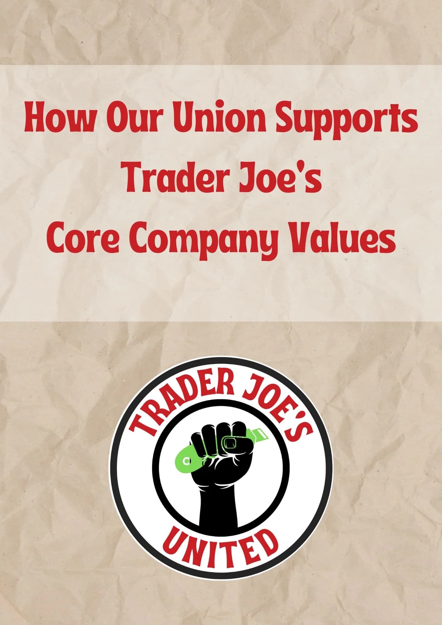 Trader Joe’s workers run union hub for organizing and bargaining updates