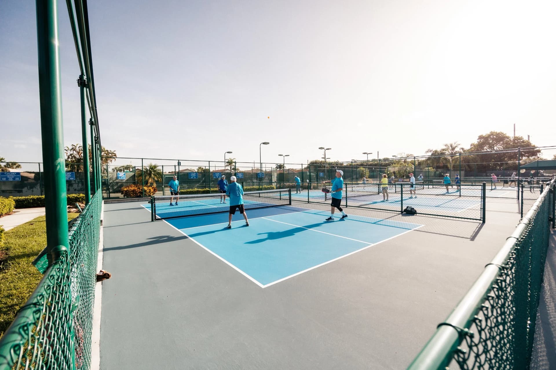 Capital One Center Converts Tysons Plaza Into Four Free Pickleball Courts