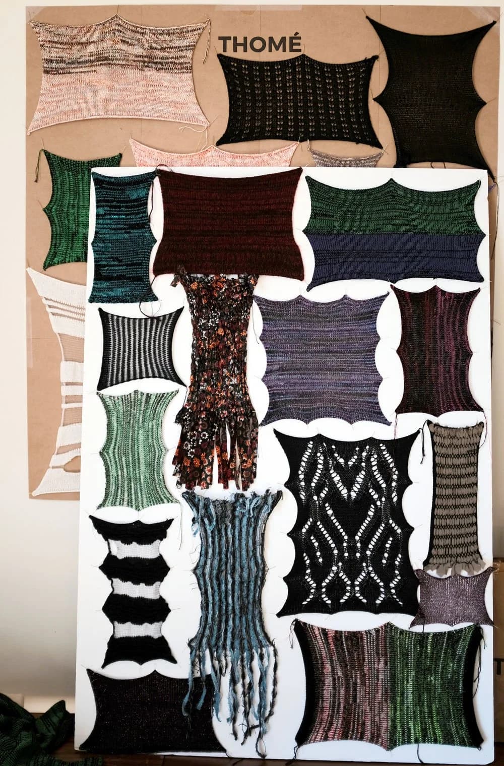 Thomé Studio transforms hand-knitted garments into unique upcycled lamps