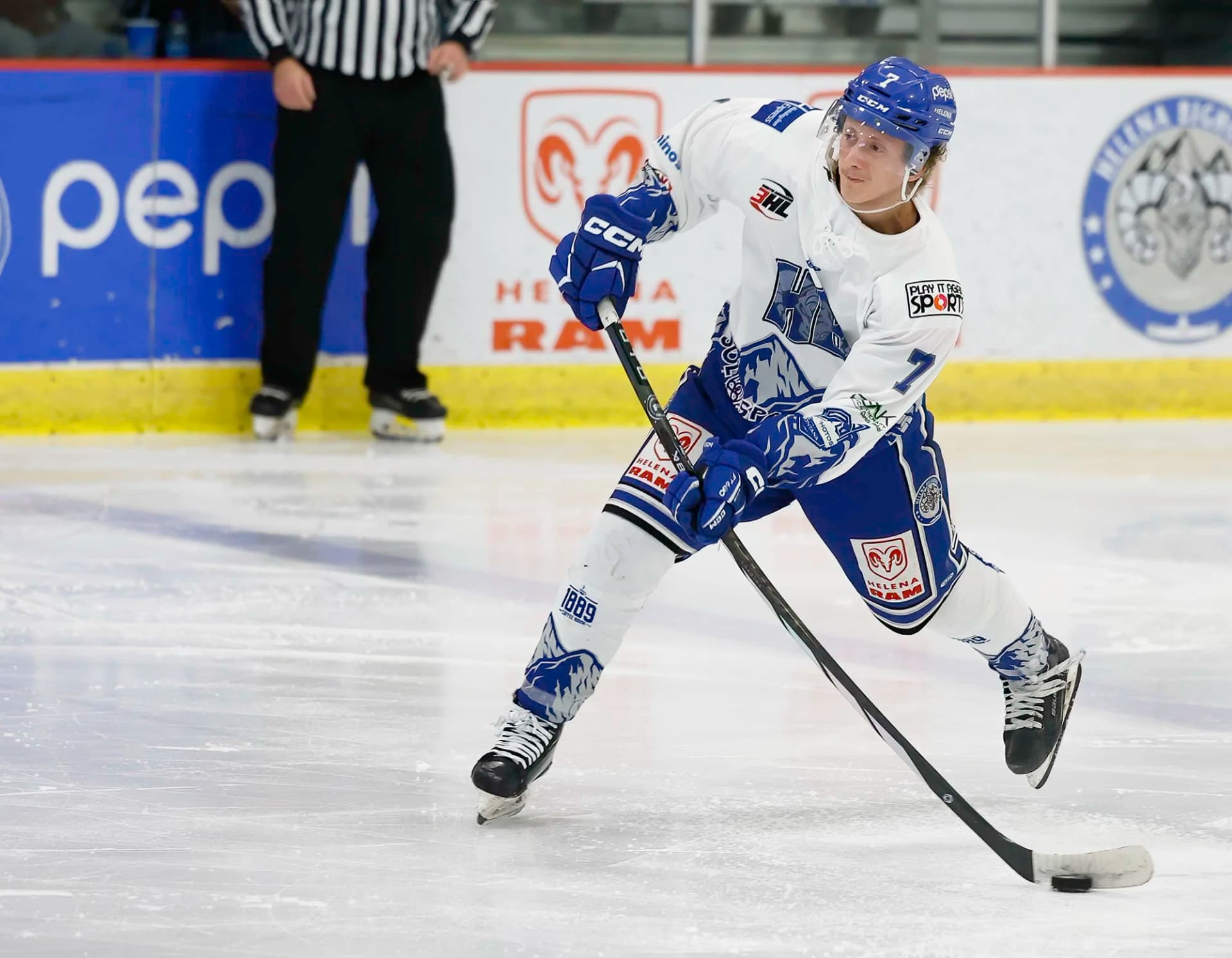 Helena Bighorns Host Home Games, Boost Local Youth Hockey Support