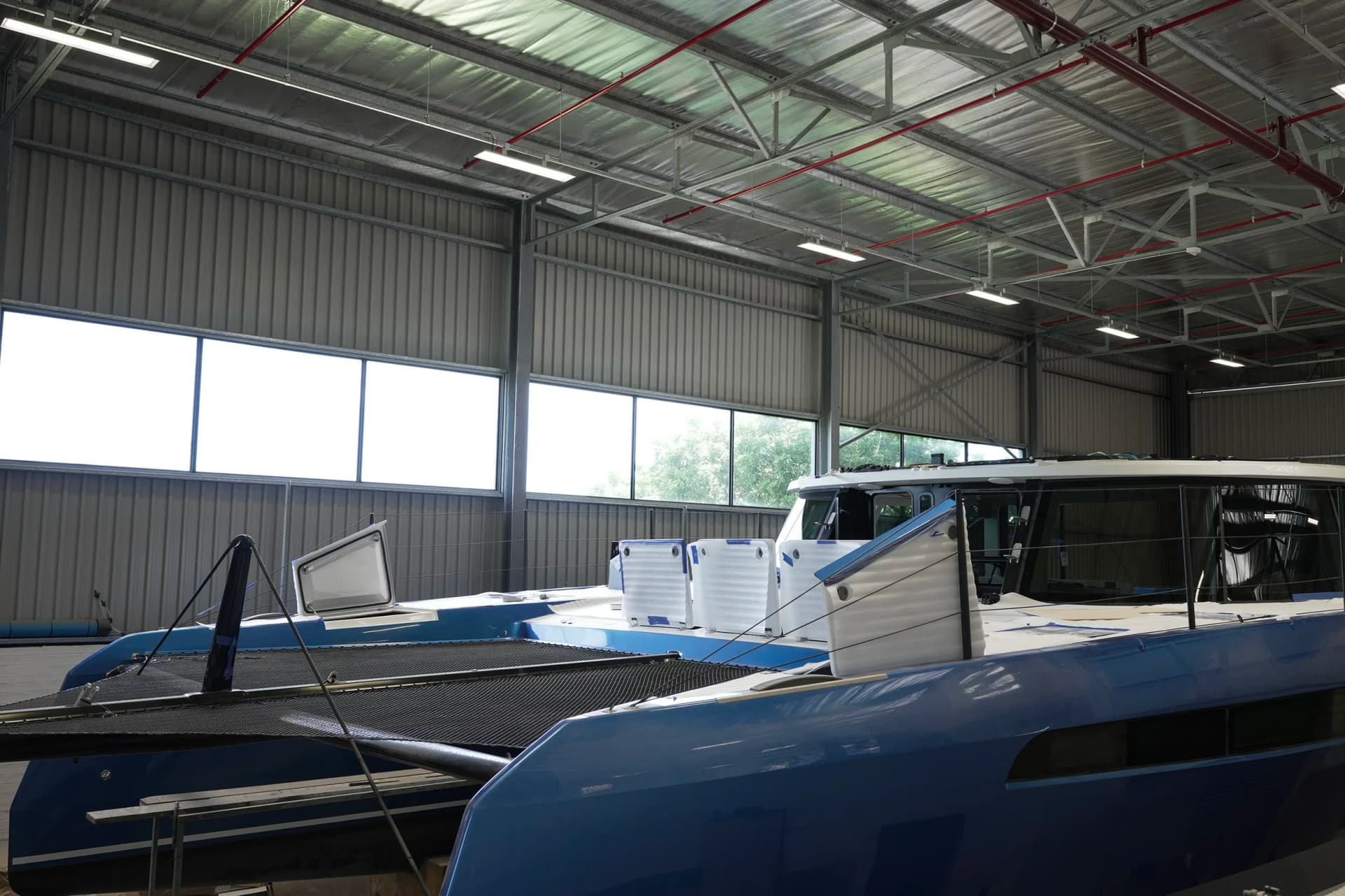 Kinetic Catamarans upgrades Knysna yard while multiple hulls stay in build