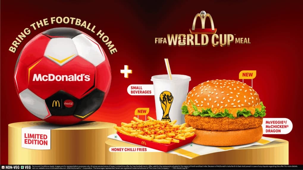 McDonald's India North & East launches FIFA World Cup 2026 meal combos