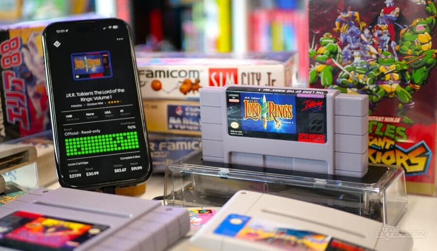 Epilogue adds SNES cartridge verification to Retrace app for collectors