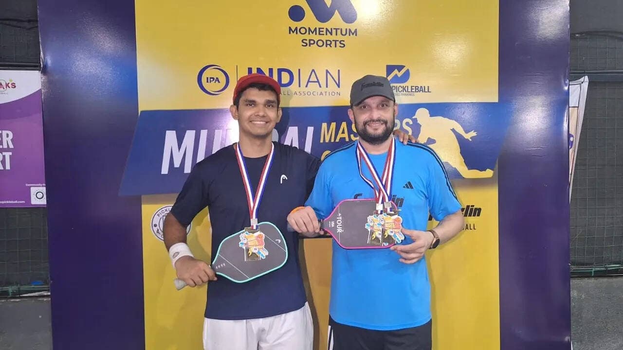 Dhakne and Vivin Claim Men's Doubles Intermediate Title at Mumbai Grand Prix