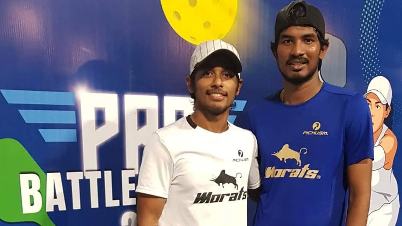 Boopathy, Anish Dominate to Win PRC Battleground Men’s Doubles Crown