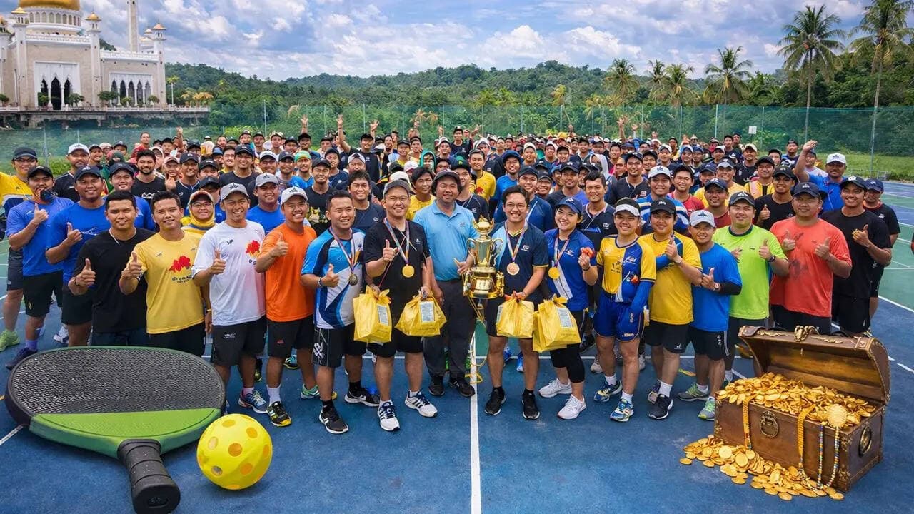 About 300 Players Compete at Picklrs Open Showdown 2026 in Brunei