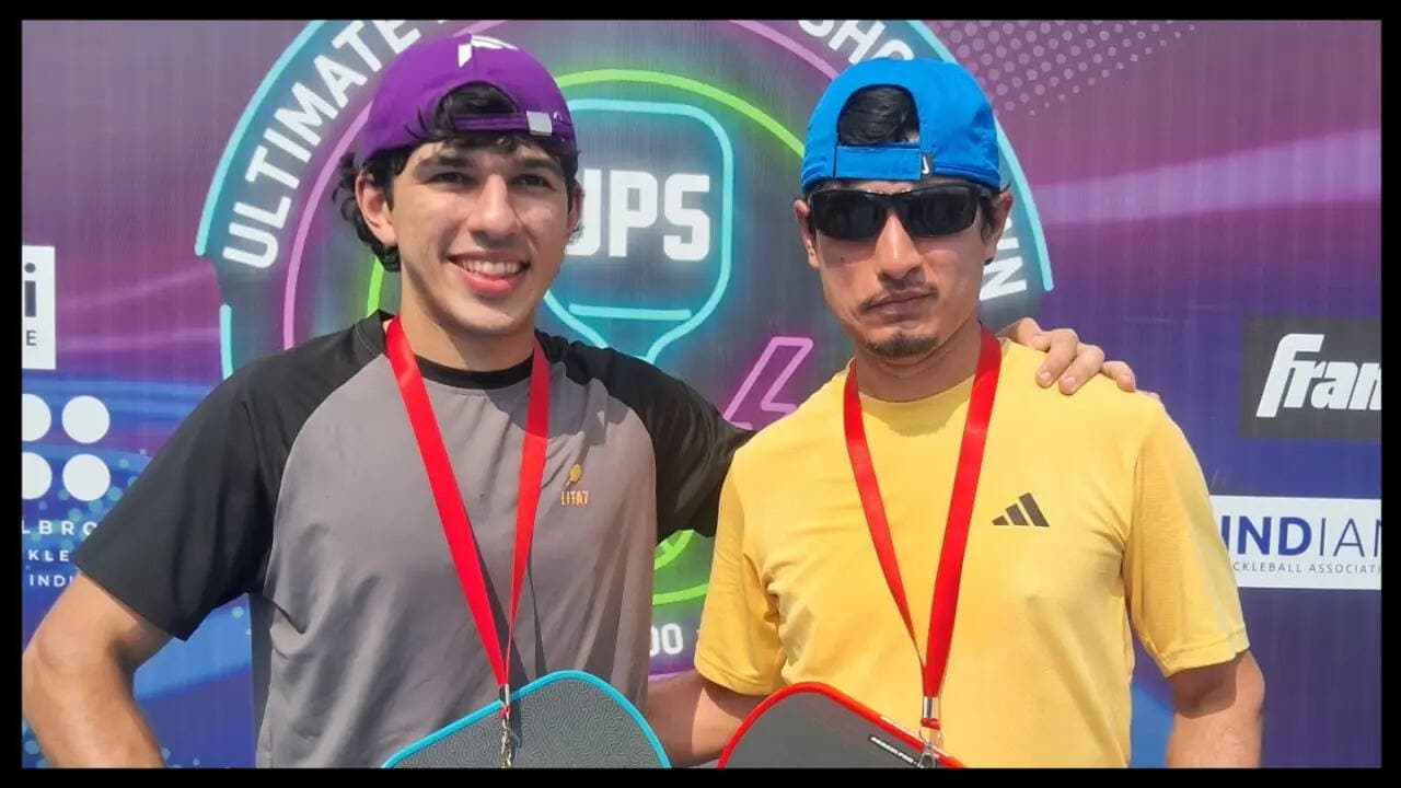 Merchant, Belwal Edge 15–14 Thriller to Win Split-Age Doubles in Kolkata