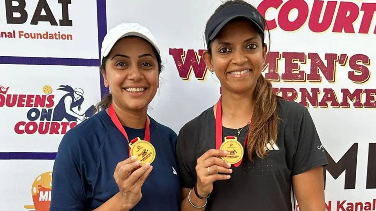Priyanka Mehta and Shraddha Damani Win Queens on Court Mumbai Title