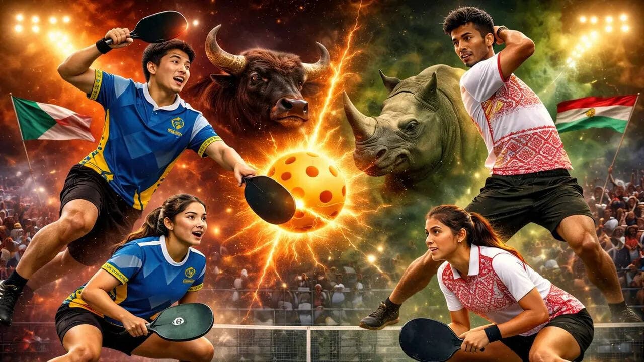 Nagaland Hosts Mithun-Rhino Pickleball Championship to Bridge Ties With Assam