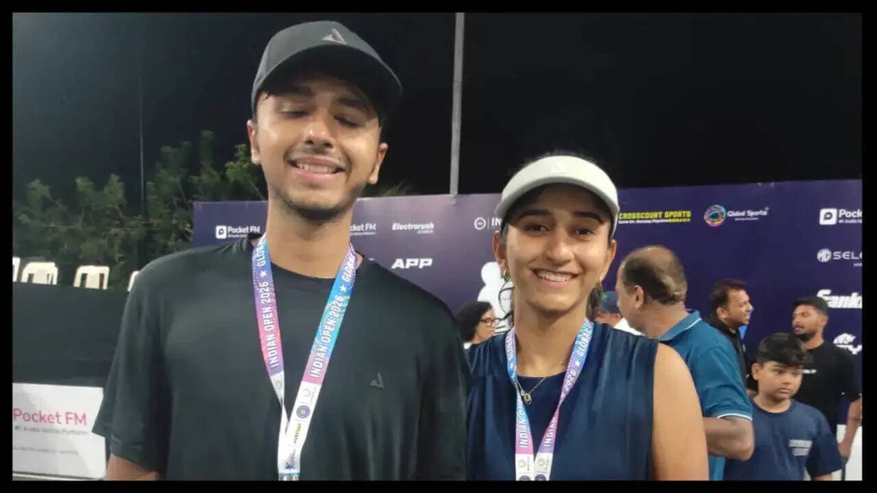 Harsh and Naimi Mehta rally to win Indian Open mixed doubles title