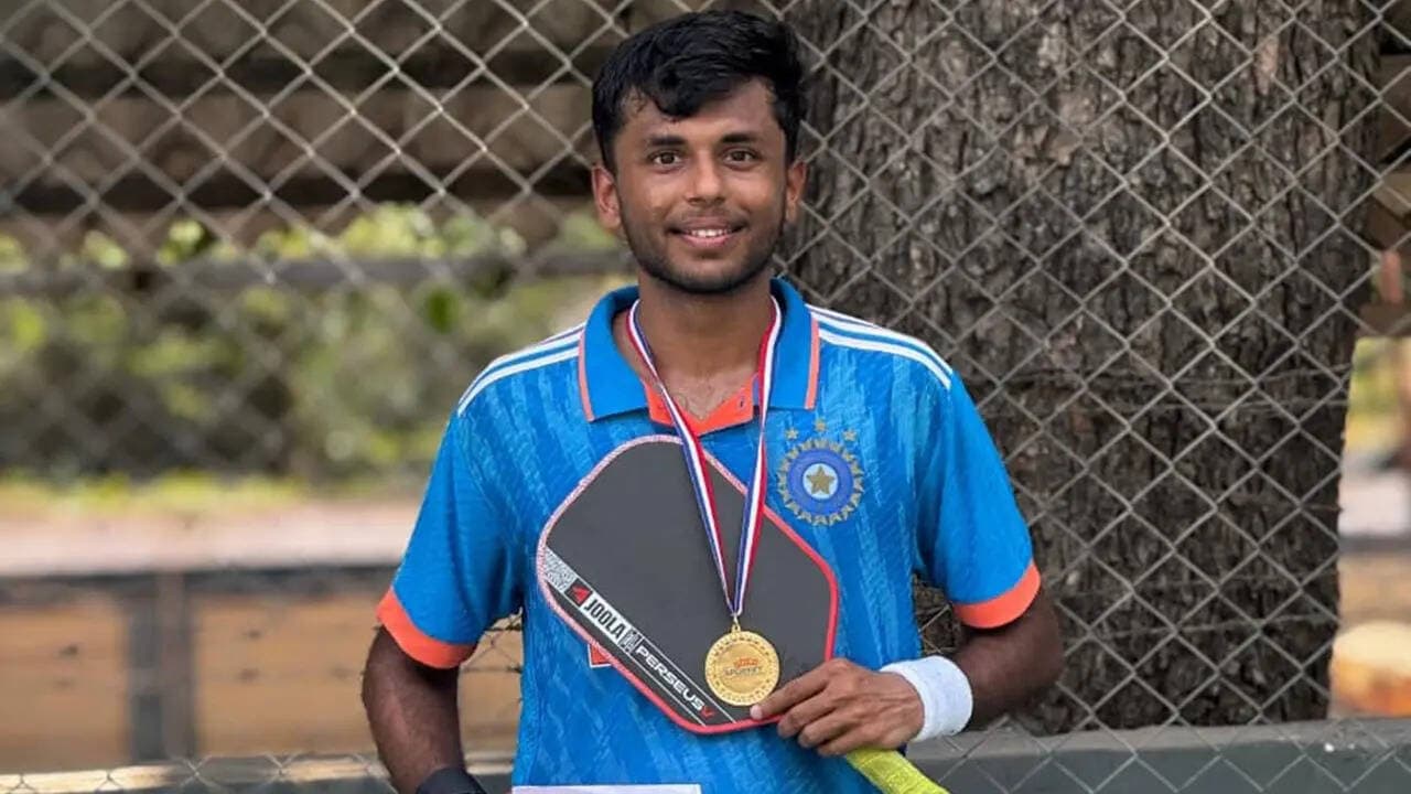 Nrug Patel clinches Sportify Dink Masters men’s singles title in Anand