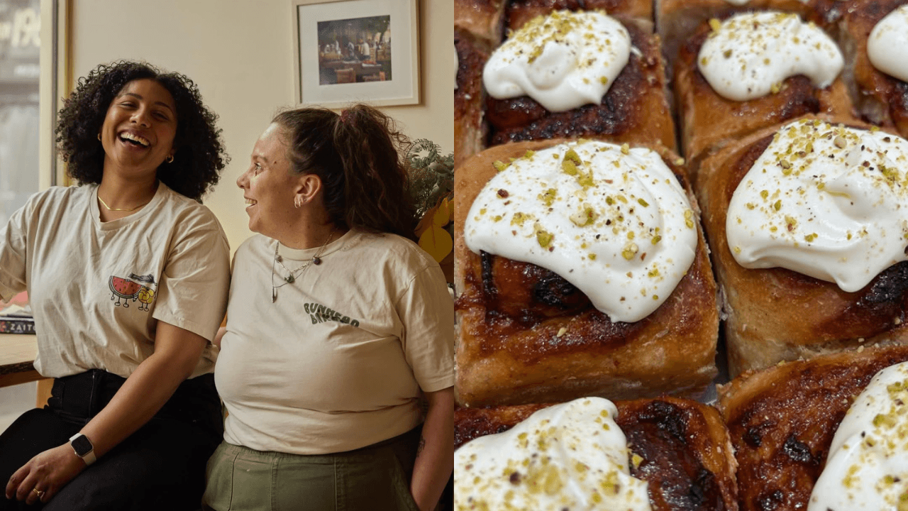 South London bakery turns sourdough buns into Palestinian-inspired signature treats