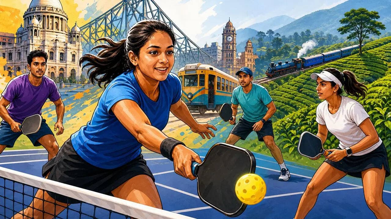 West Bengal pickleball spreads beyond Kolkata as women drive growth