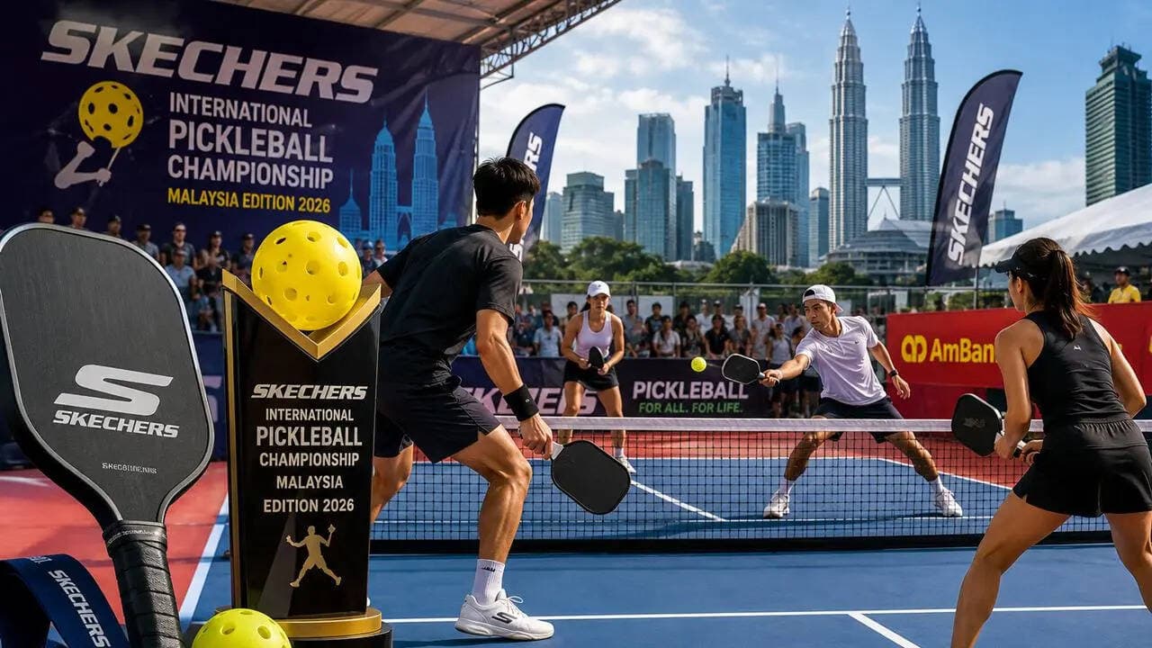 Malaysia pickleball championship draws 1,282 players from 14 countries