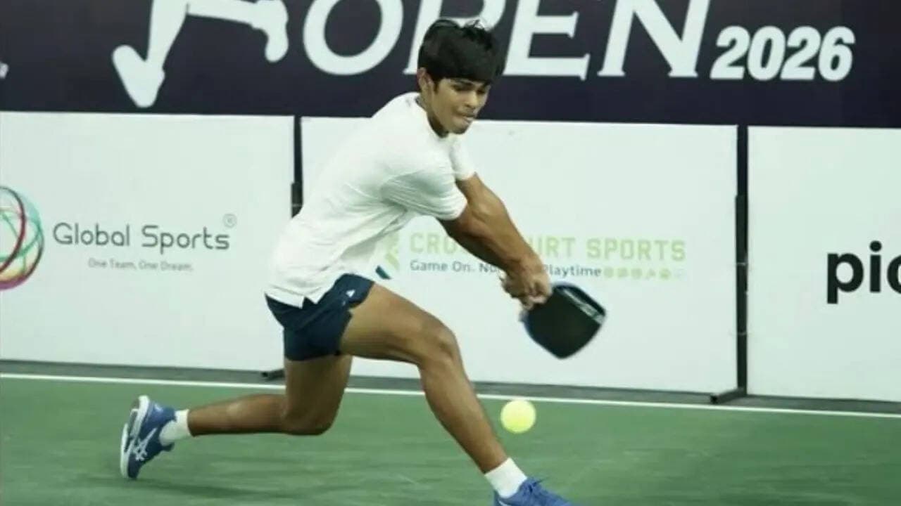 Arjun Singh dominates India’s first Junior Pickleball Championship title run
