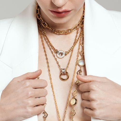 Spring Jewelry Layering Embraces Intentional Stacks and Tassel Movement