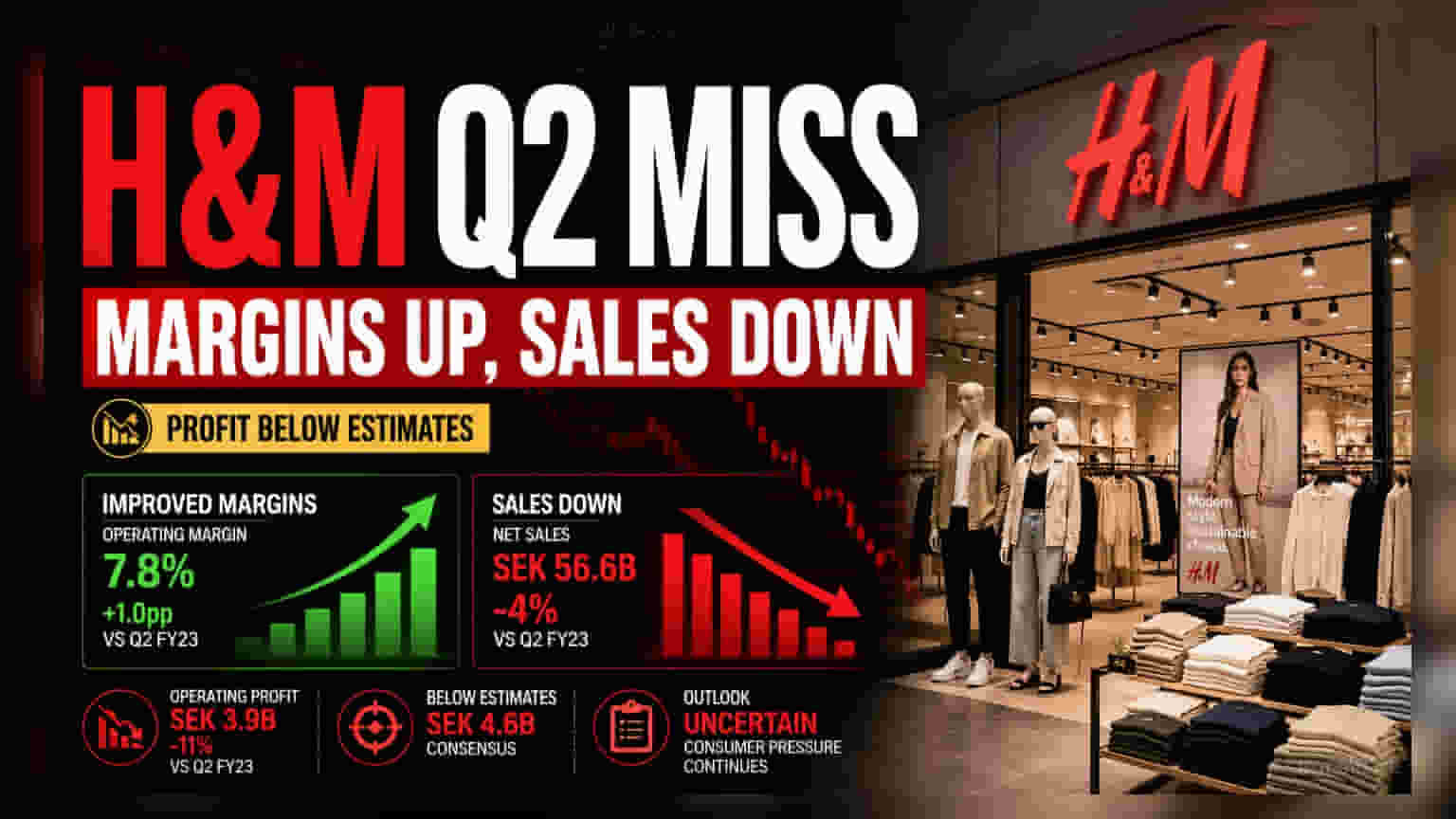 H&M inventory miss shows Big Lots risk of too-thin shelves