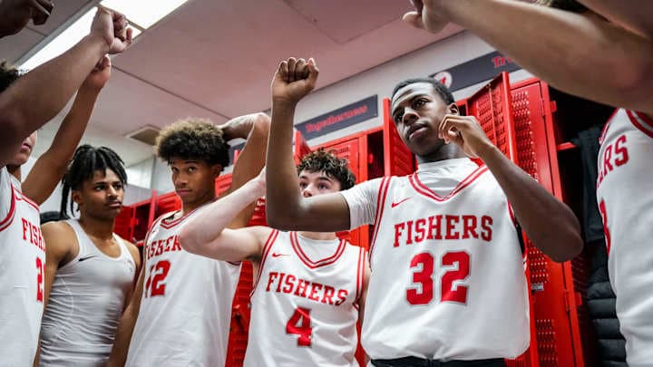 Top-ranked Fishers rout Indianapolis North Central 82-52 with balanced attack