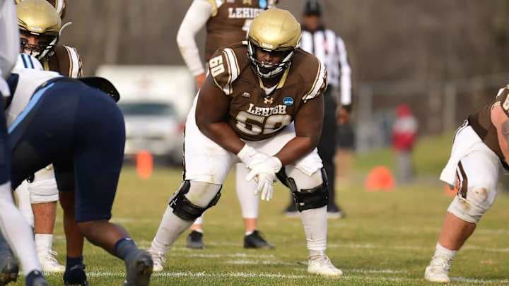 Lehigh's 330-Pound Right Guard Langston Jones Declares for 2026 Draft