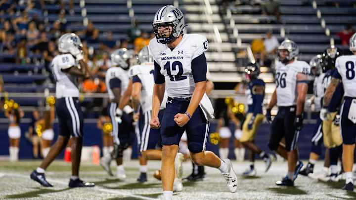 Derek Robertson Leads FCS in Passing, Sets Monmouth Program Records