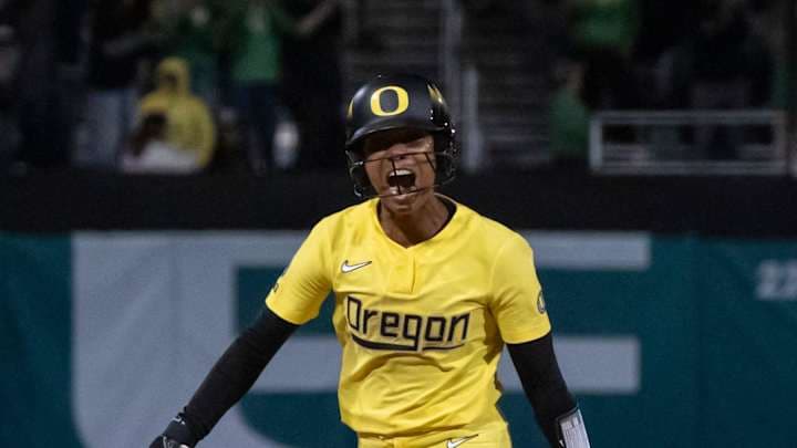Ayanna Shaw grand slam lifts Oregon over Idaho State in regional opener