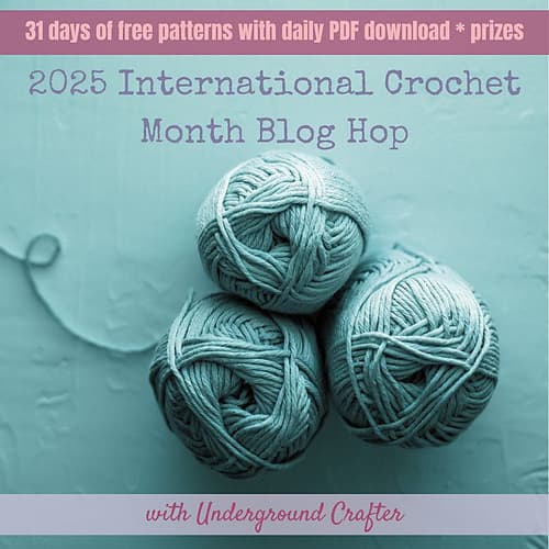 Underground Crafter Unveils 31-Day Forever-Free Patterns and Daily Giveaways