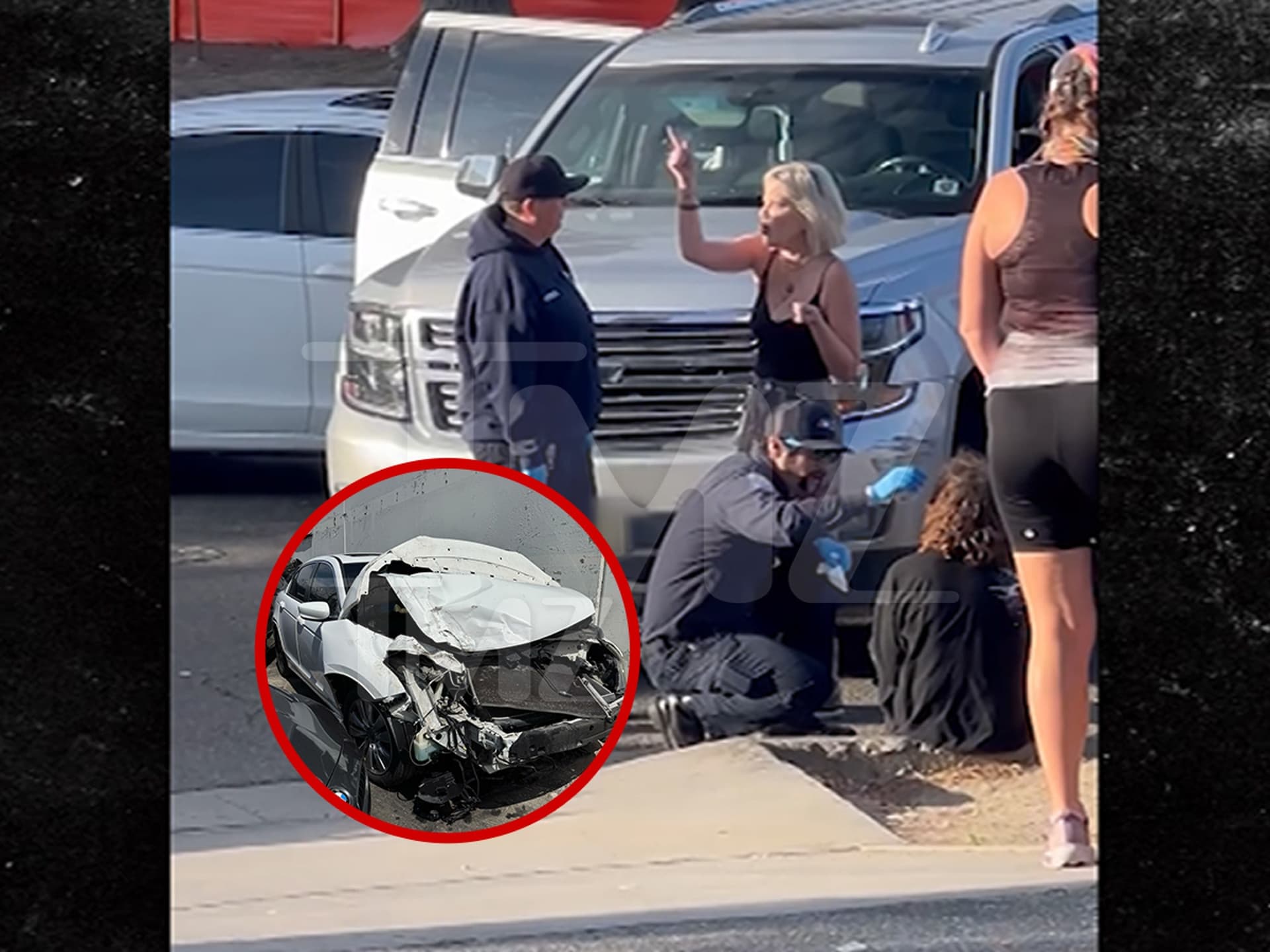 Tori Spelling and Four Children Hospitalized After California Car Crash