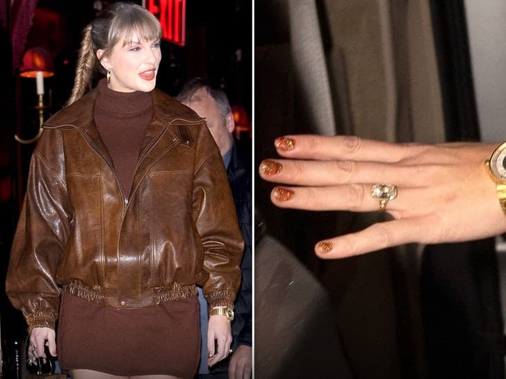 Taylor Swift's engagement ring shines again on Brooklyn date night
