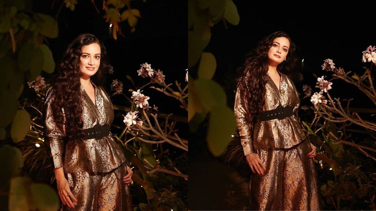 Dia Mirza Champions Anita Dongre’s Eco-Conscious Rewild 2026 Banarasi Look