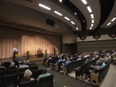 Allen Taylor named America's greatest thinker at New York Mills Think-Off