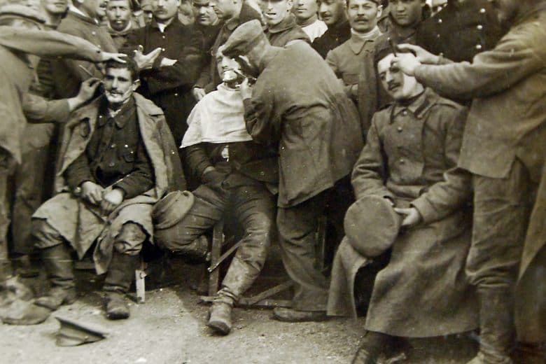 World War I shaving brushes spread anthrax among soldiers
