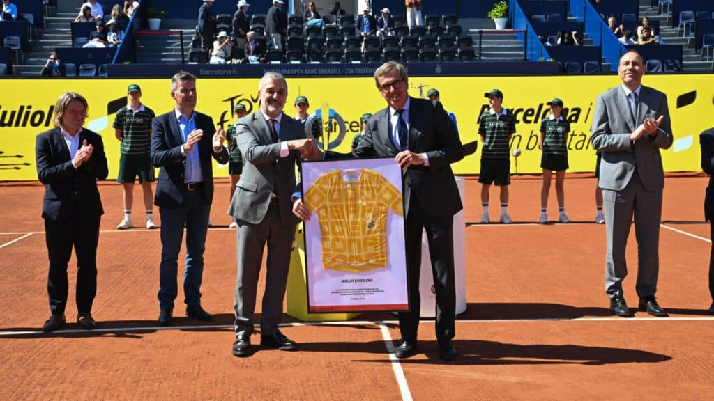 Barcelona turns Grand Départ jersey into citywide Tour de France showcase