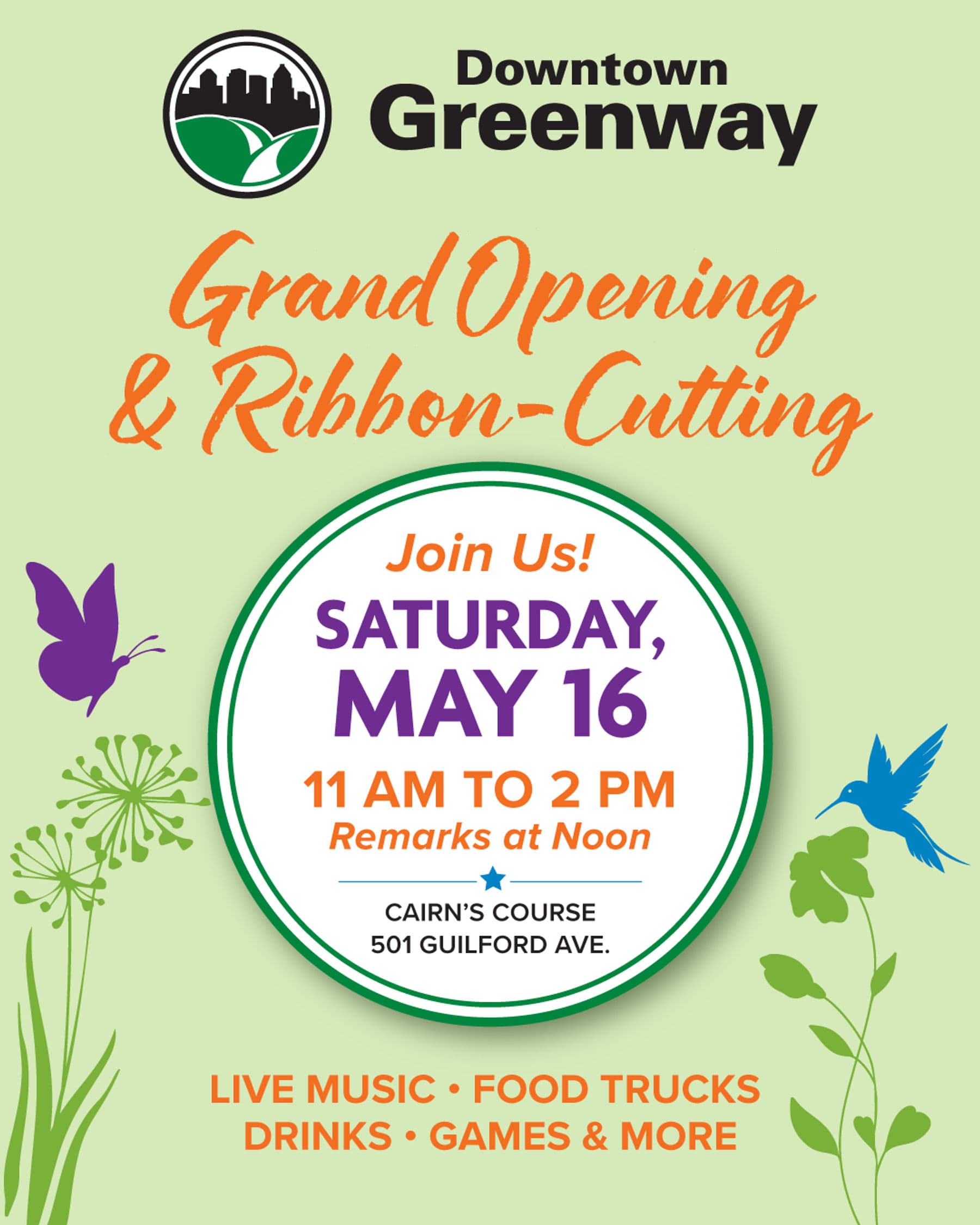 Greensboro Downtown Greenway nears completion after 25 years