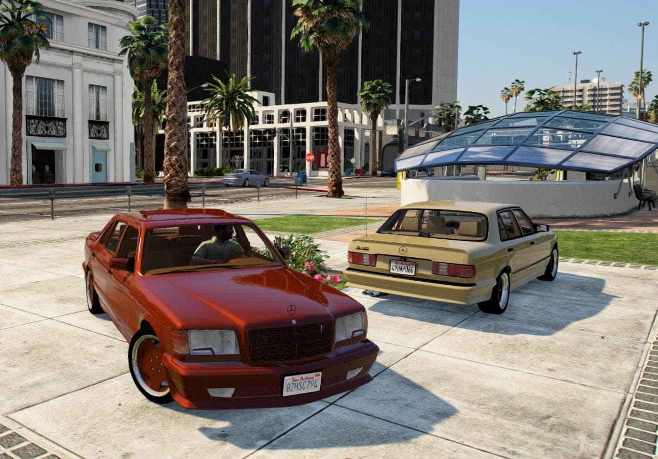 Rogue90 releases 1983 Mercedes-Benz 500SEL AMG Pack for GTA V