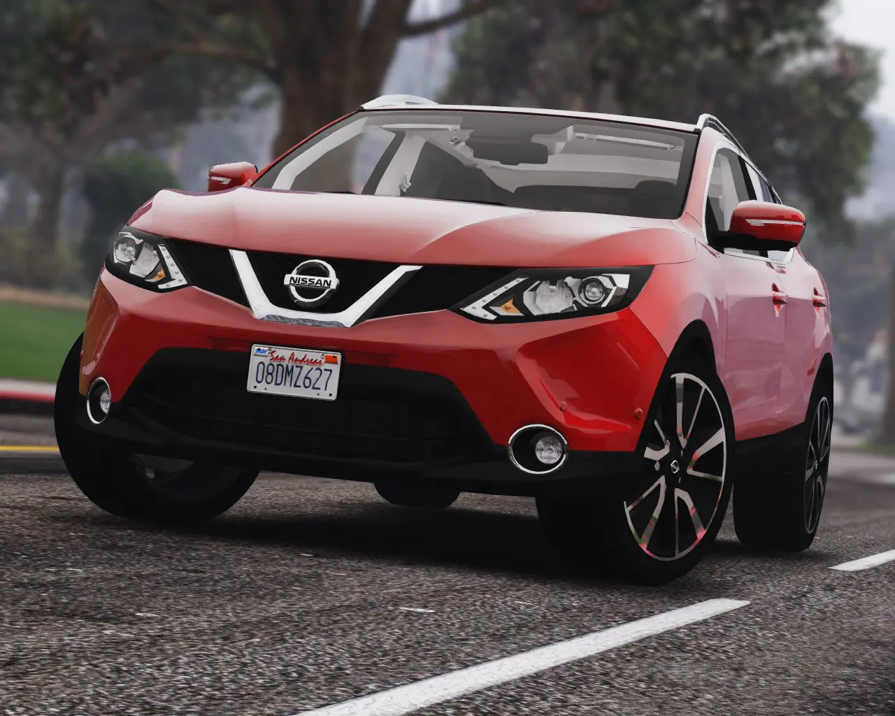 Nissan Qashqai conversion adds a practical SUV to GTA V Enhanced