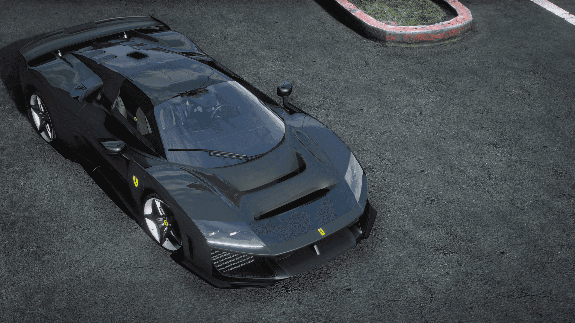 New Ferrari F80 GTA V mod delivers high-fidelity carbon detail