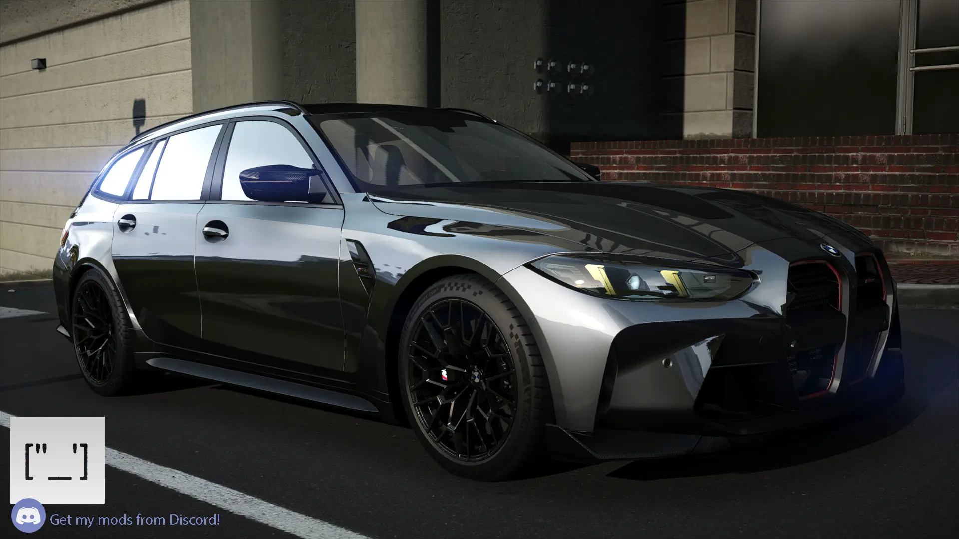 GTA V mod adds detailed 2026 BMW M3 CS Touring wagon