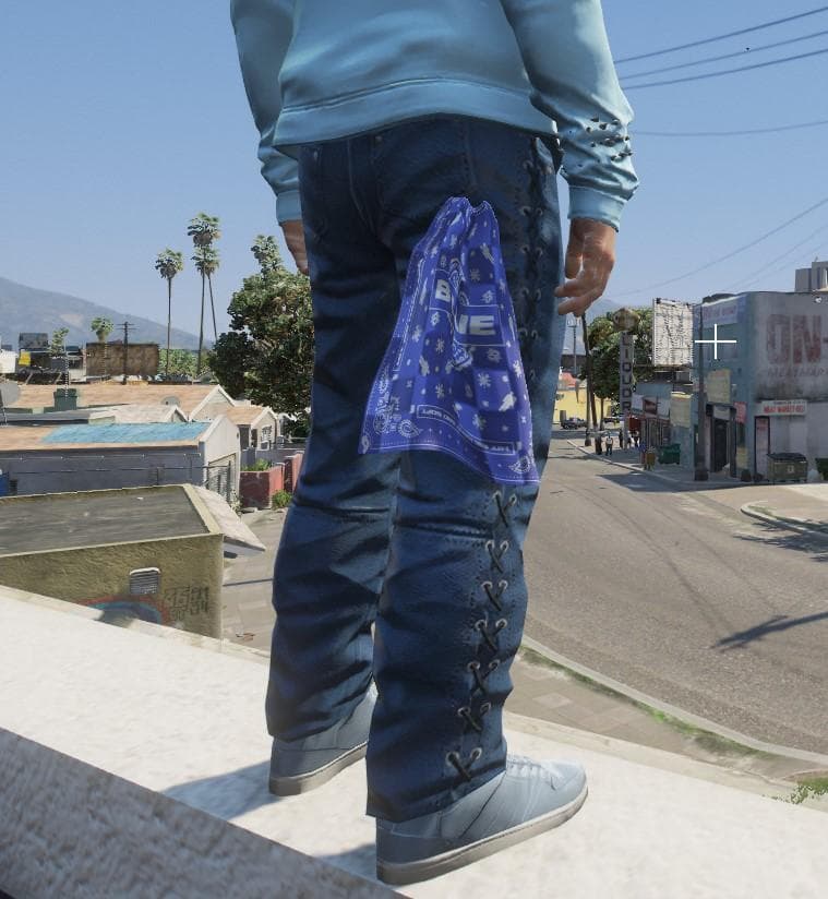 Billie Eilish bandana mod adds streetwear style to GTA freemode