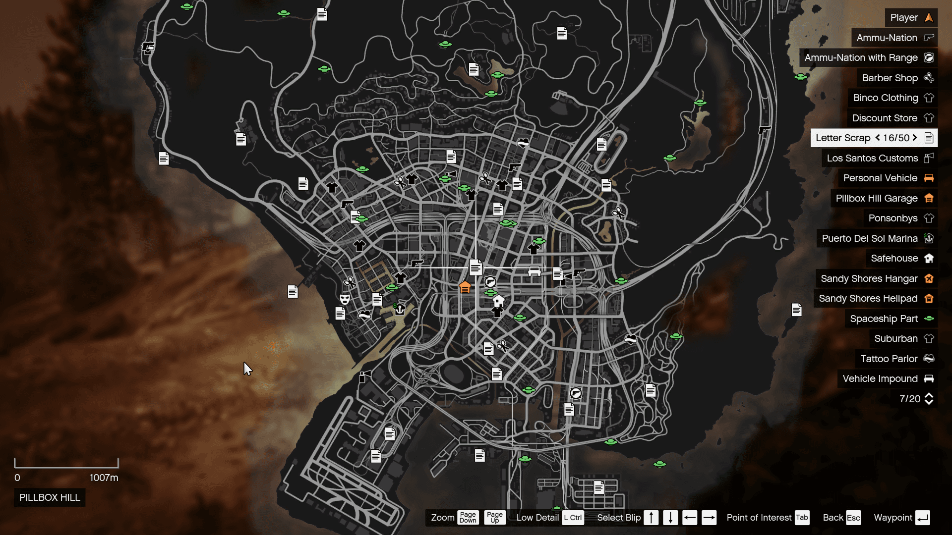 GTA V Enhanced mod adds collectibles to map and radar